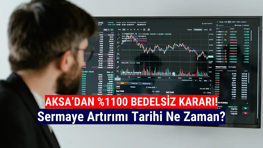 Aksa Akrilik Kimya'dan yüzde 1100 bedelsiz kararı!