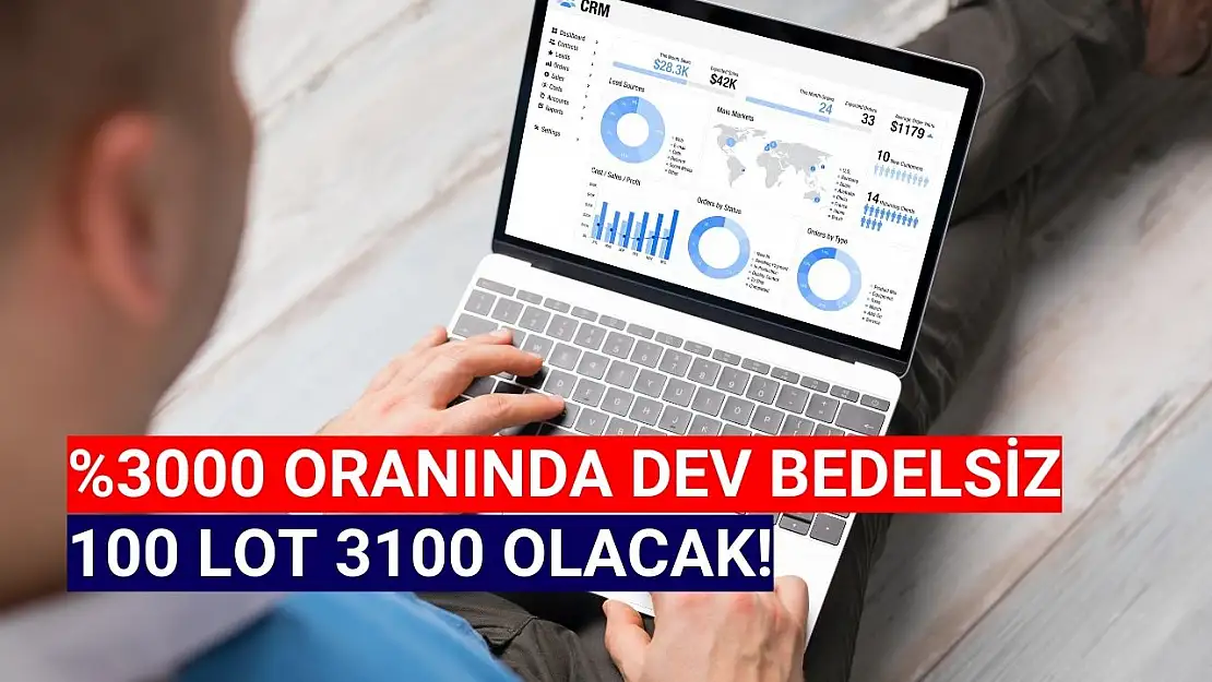 Çimento şirketinden yüzde 3000 bedelsiz kararı!