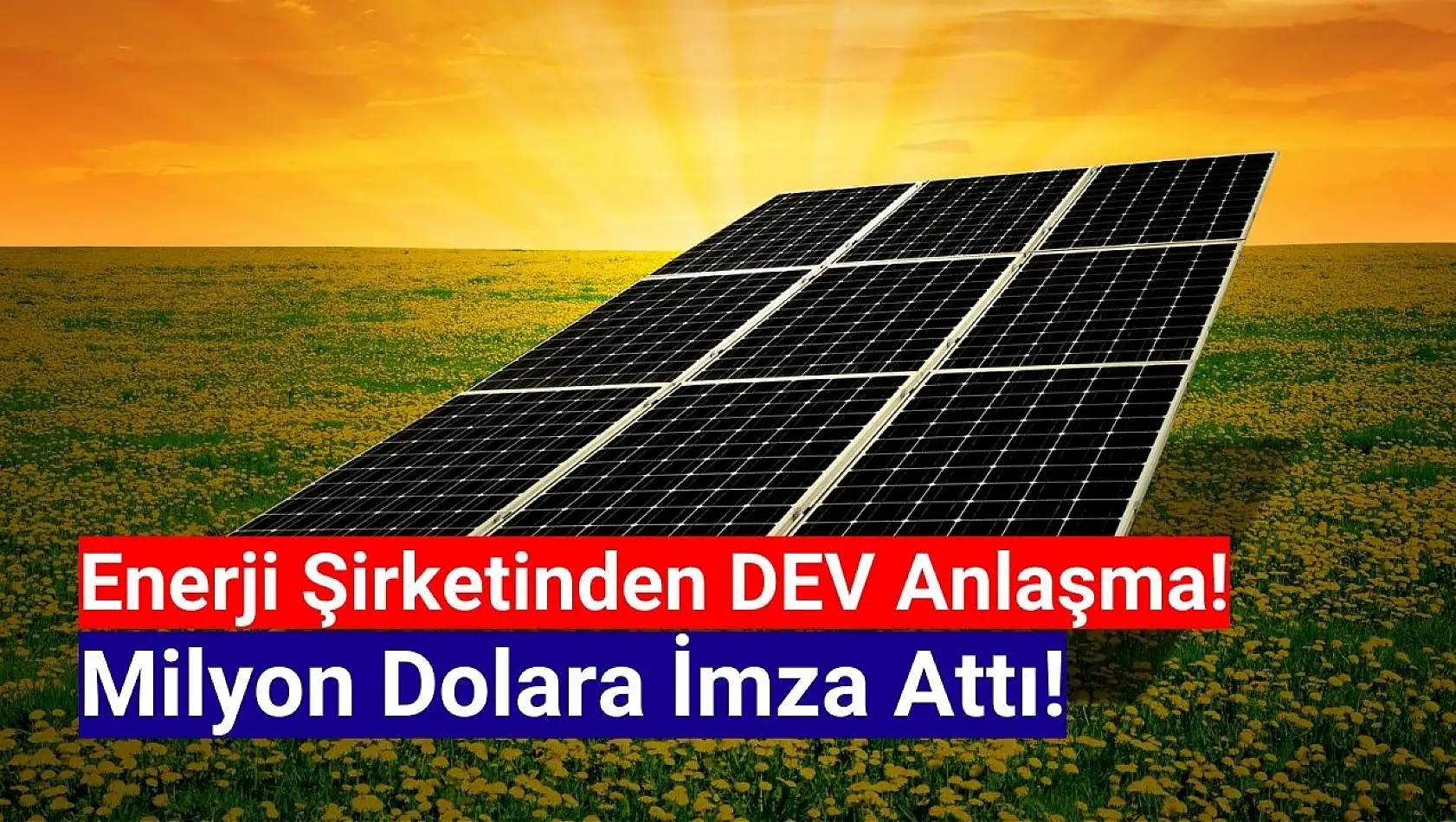 Enerji şirketinden milyon dolarlık iş anlaşması!