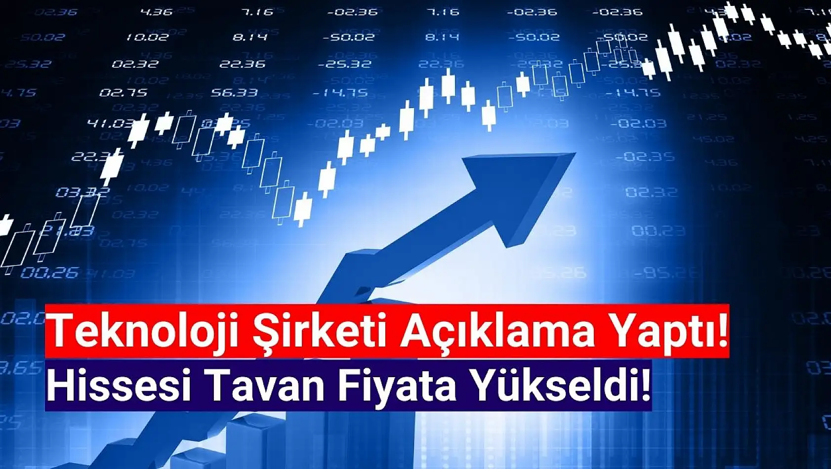 Teknoloji şirketi açıklama yaptı, hisse tavan oldu!