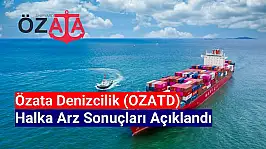 Özata Denizcilik (OZATD) halka arz sonuçları! OZATD kaç lot verdi?